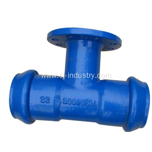 Ductile Iron Pipe Fittings Tee